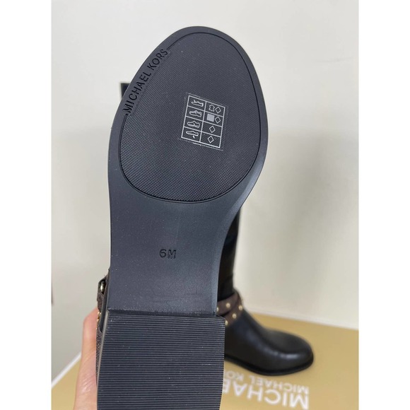 Michael Kors Kincaid Leather Riding Boot Size 6 - Picture 8 of 9